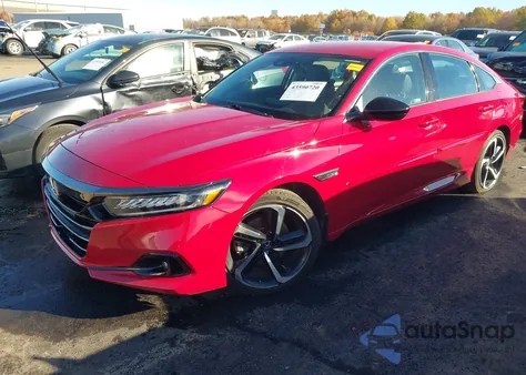 2021 Honda Accord Sport Special Edition from USA, damaged, VIN 1HGCV1F45MA044608